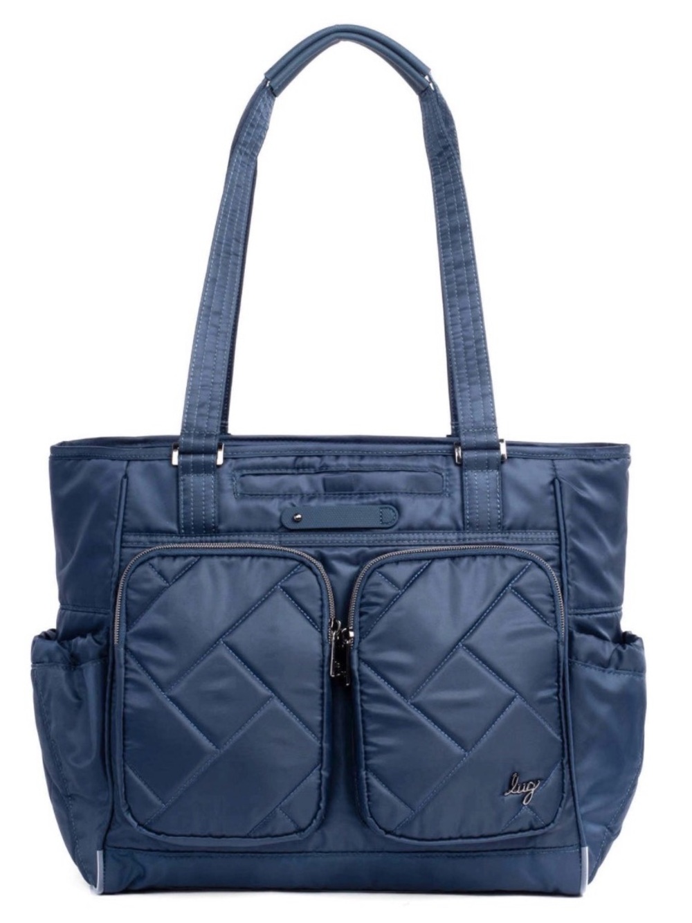 Lug Trotter Tote Bag in Indigo NWT